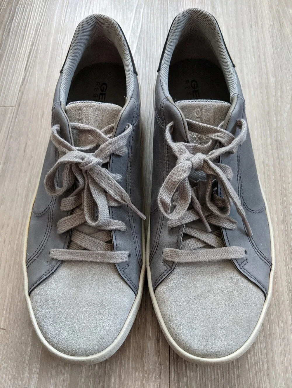 GEOX Men’s Gray Casual Sneakers